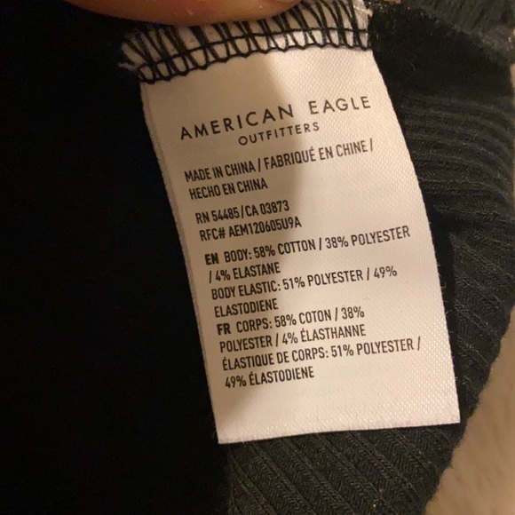 NWT! AE on/off shoulder stretch dress XS - Picture 7 of 7